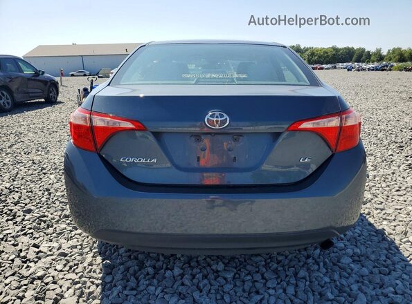 2T1BURHE3HC747742 2017 TOYOTA COROLLA Gray Вид ззаду