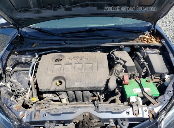 2T1BURHE3HC747742 2017 TOYOTA COROLLA Gray Вид задньої частини салону