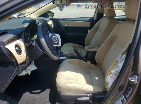 2T1BURHE3HC751547 2017 TOYOTA COROLLA Gray Front interior view