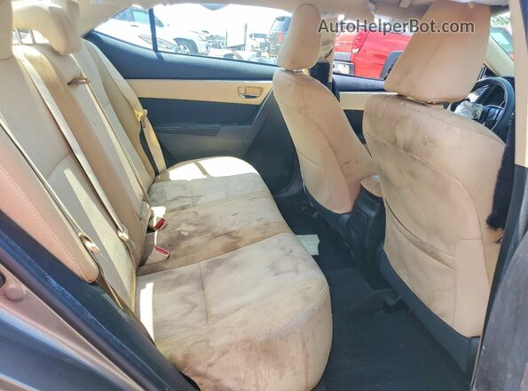 2T1BURHE3HC751547 2017 TOYOTA COROLLA Gray Rear seats view