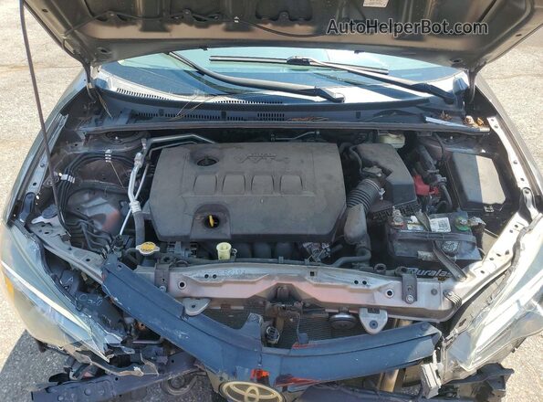 2T1BURHE3HC751547 2017 TOYOTA COROLLA Gray Rear interior view