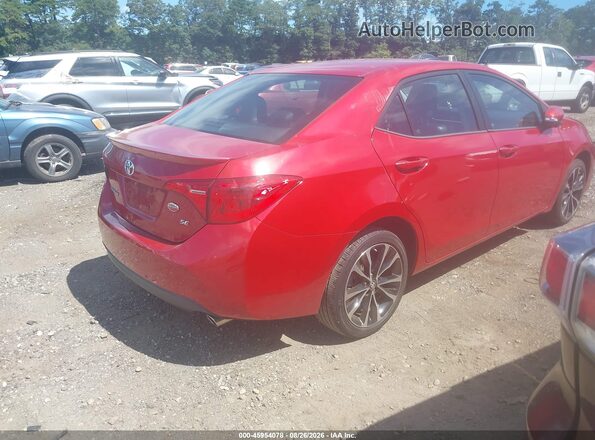 2T1BURHE3HC810452 2017 TOYOTA COROLLA Red Tył prawy