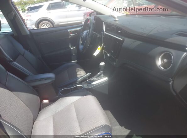 2T1BURHE3HC810452 2017 TOYOTA COROLLA Red Widok wnętrza z przodu