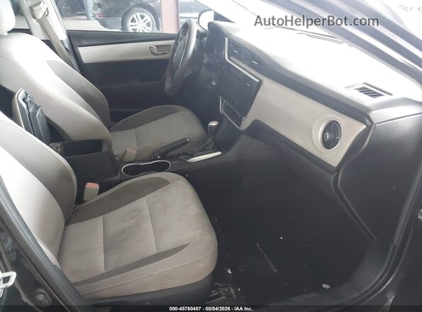 2T1BURHE3HC812153 2017 TOYOTA COROLLA Black Widok wnętrza z przodu