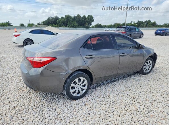 2T1BURHE3HC818387 2017 TOYOTA COROLLA Gray Rear right