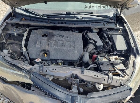 2T1BURHE3HC818387 2017 TOYOTA COROLLA Gray Rear interior view