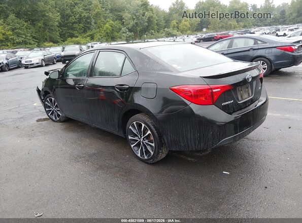 2T1BURHE3HC831673 2017 TOYOTA COROLLA Black Задня ліва чверть