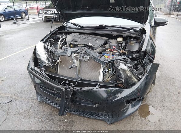2T1BURHE3HC831673 2017 TOYOTA COROLLA Black Вид спереду