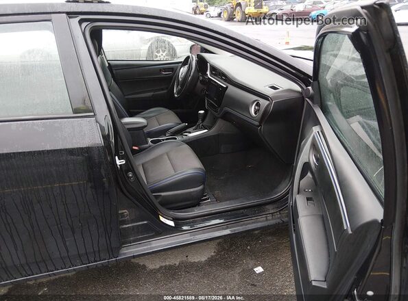 2T1BURHE3HC831673 2017 TOYOTA COROLLA Black Вид салону спереду