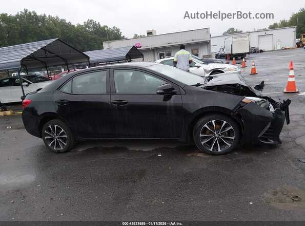2T1BURHE3HC831673 2017 TOYOTA COROLLA Black Вид задньої частини салону