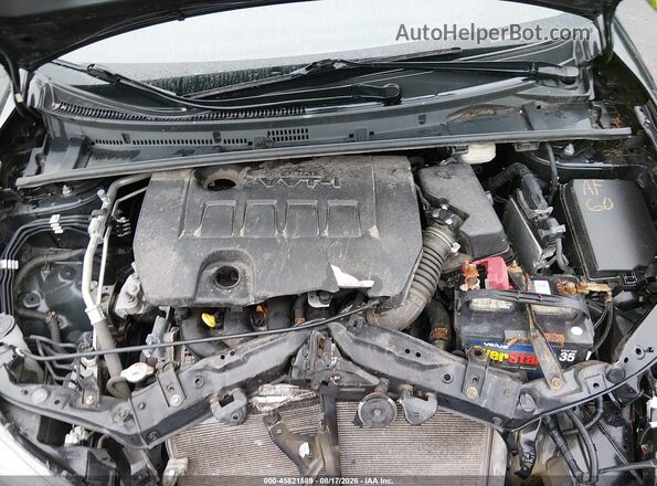 2T1BURHE3HC831673 2017 TOYOTA COROLLA Black Вид ззаду