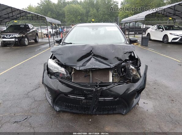 2T1BURHE3HC831673 2017 TOYOTA COROLLA Black Вид щитка приладів