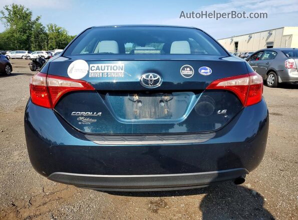 2T1BURHE3HC836355 2017 TOYOTA COROLLA Black Widok z tyłu