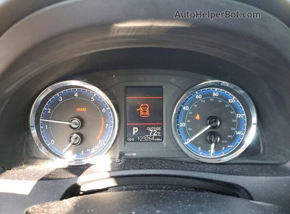 2T1BURHE3HC836355 2017 TOYOTA COROLLA Black Widok zestawu wskaźników