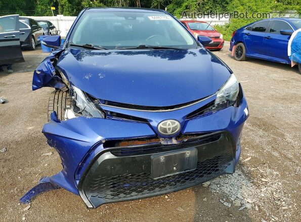 2T1BURHE3HC863507 2017 TOYOTA COROLLA Blue Вид спереду