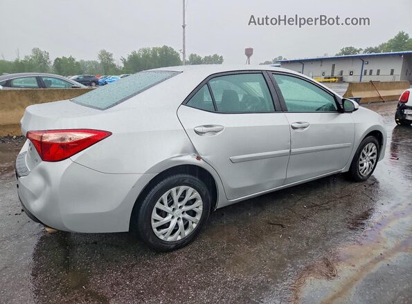 2T1BURHE3HC864107 2017 TOYOTA COROLLA Silver უკანა მარჯვენა