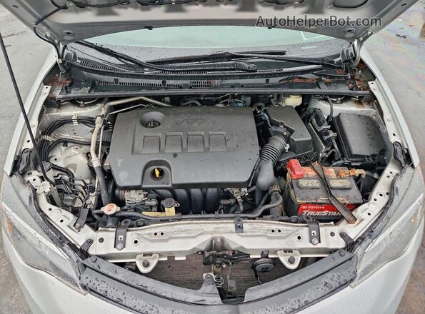 2T1BURHE3HC864107 2017 TOYOTA COROLLA Silver უკანა სალონის ხედი