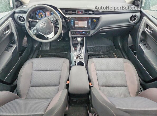 2T1BURHE3HC864107 2017 TOYOTA COROLLA Silver წინა პანელის ხედი