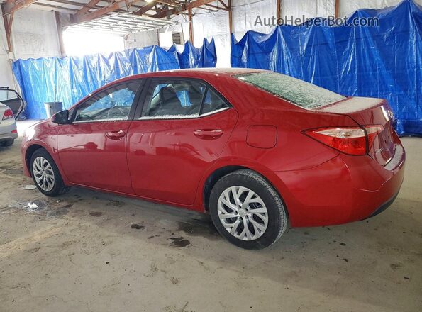2T1BURHE3HC865273 2017 TOYOTA COROLLA Red Trasero izquierdo