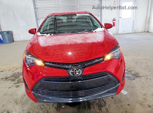 2T1BURHE3HC865273 2017 TOYOTA COROLLA Red Vista frontal