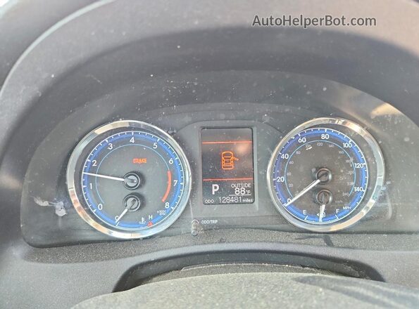 2T1BURHE3HC865421 2017 TOYOTA COROLLA Gray Սարքավորումների վահանակի տեսք