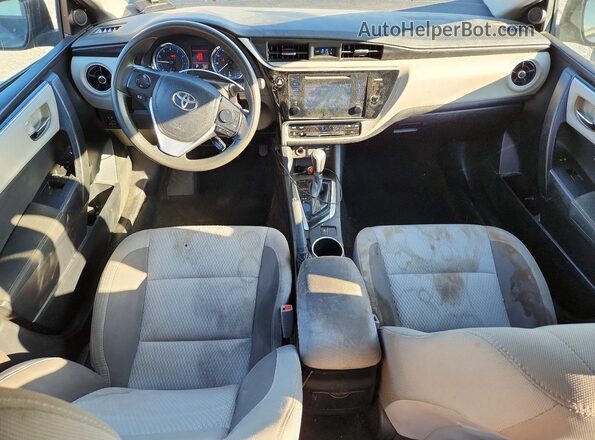 2T1BURHE3HC865421 2017 TOYOTA COROLLA Gray Առջևի վահանակի տեսք