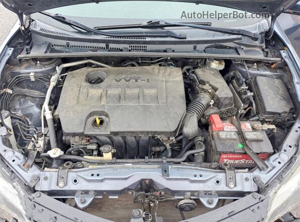 2T1BURHE3HC868223 2017 TOYOTA COROLLA Серый Вид задней части салона