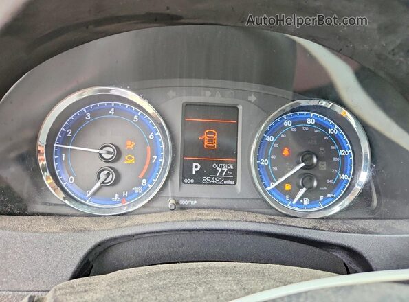 2T1BURHE3HC913970 2017 TOYOTA COROLLA Gray ხელსაწყოთა პანელის ხედი
