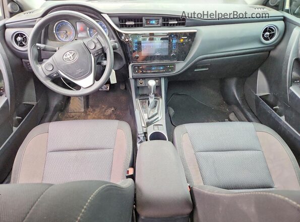 2T1BURHE3HC913970 2017 TOYOTA COROLLA Gray წინა პანელის ხედი
