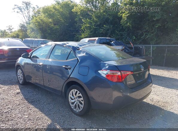 2T1BURHE3HC935841 2017 TOYOTA COROLLA Серый Задняя левая четверть