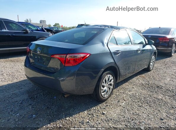 2T1BURHE3HC935841 2017 TOYOTA COROLLA Серый Задняя правая четверть