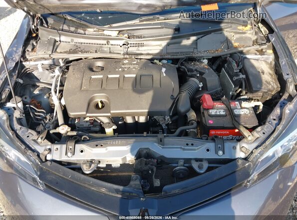 2T1BURHE3HC935841 2017 TOYOTA COROLLA Серый Вид сзади