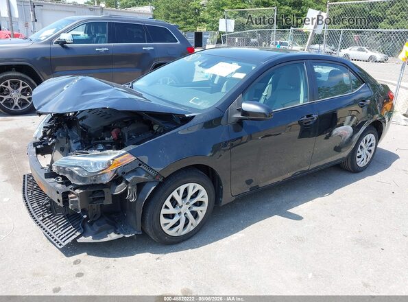 2T1BURHE3HC937251 2017 TOYOTA COROLLA Black Передня ліва чверть