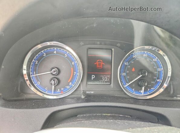 2T1BURHE3HC949237 2017 TOYOTA COROLLA Blue Вид щитка приладів