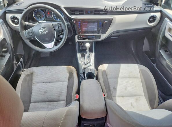 2T1BURHE3HC949237 2017 TOYOTA COROLLA Blue Вид панелі приладів