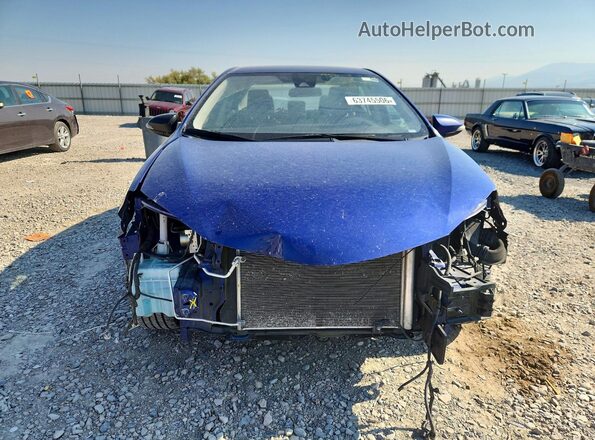 2T1BURHE3HC951621 2017 TOYOTA COROLLA Blue Вид спереду