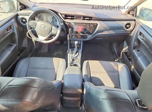 2T1BURHE3HC951621 2017 TOYOTA COROLLA Blue Вид панелі приладів