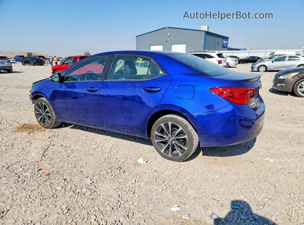 2T1BURHE3HC951621 2017 TOYOTA COROLLA Blue Задня ліва чверть