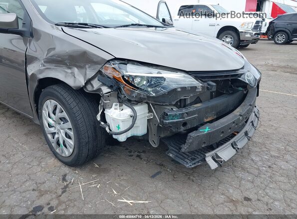 2T1BURHE3JC061514 2018 TOYOTA COROLLA Gray Front view