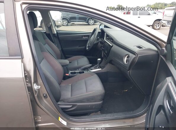 2T1BURHE3JC061514 2018 TOYOTA COROLLA Gray Front interior view