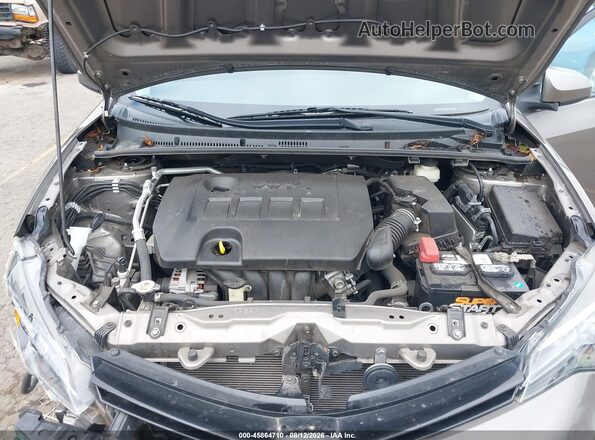 2T1BURHE3JC061514 2018 TOYOTA COROLLA Gray Rear view