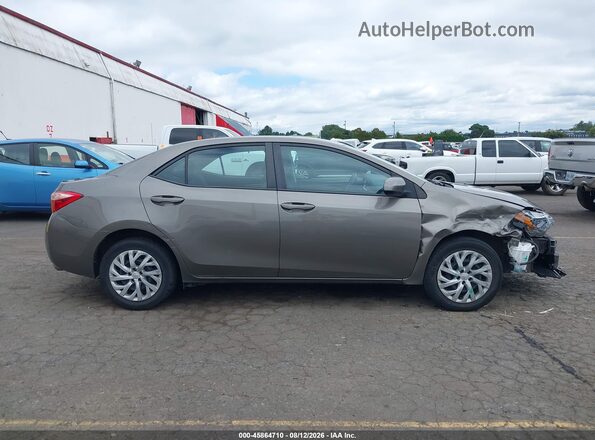 2T1BURHE3JC061514 2018 TOYOTA COROLLA Gray Rear interior view