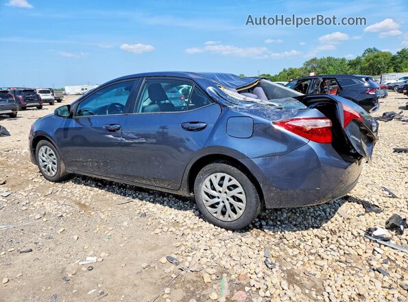 2T1BURHE3JC061853 2018 TOYOTA COROLLA Gray უკანა მარცხენა
