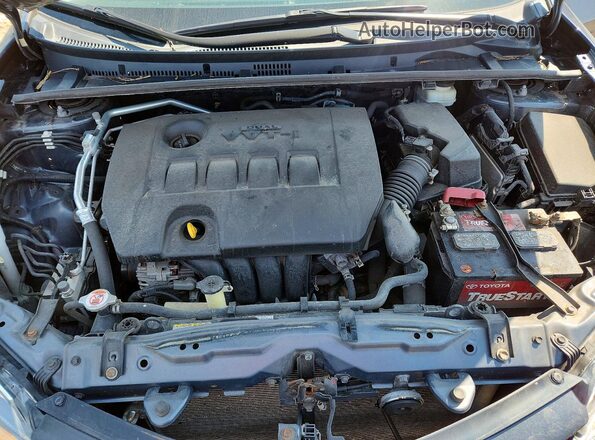 2T1BURHE3JC061853 2018 TOYOTA COROLLA Gray უკანა სალონის ხედი