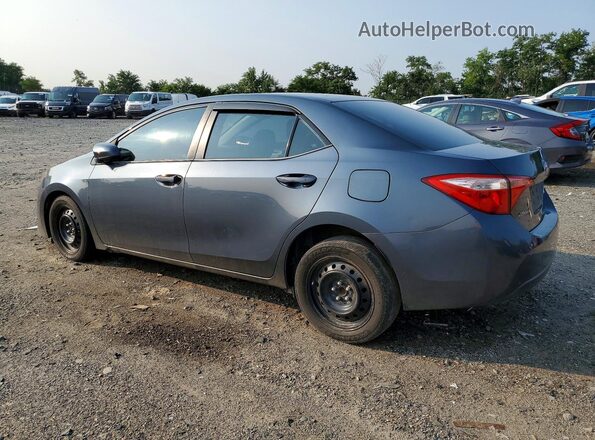 2T1BURHE3JC067684 2018 TOYOTA COROLLA Gray Задня ліва чверть