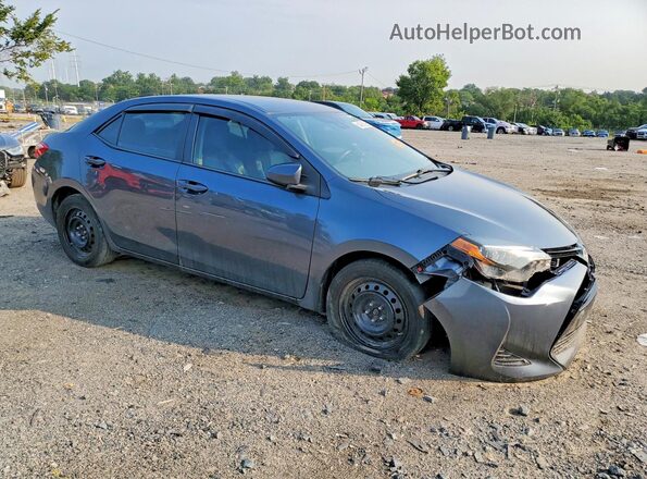 2T1BURHE3JC067684 2018 TOYOTA COROLLA Gray Передня права чверть