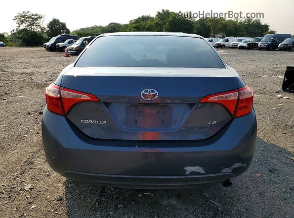 2T1BURHE3JC067684 2018 TOYOTA COROLLA Gray Вид ззаду