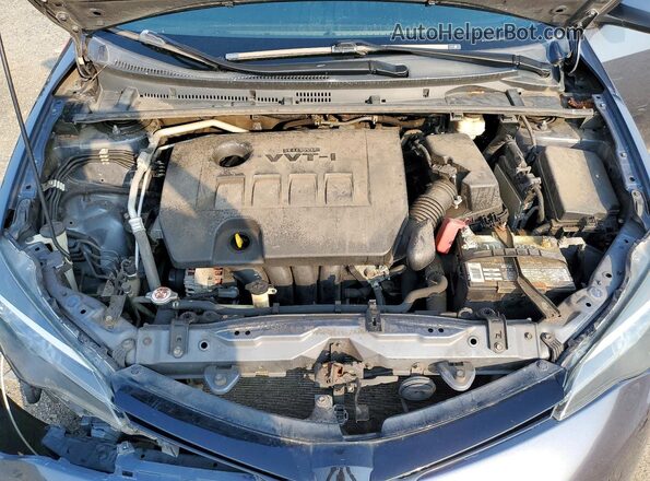2T1BURHE3JC067684 2018 TOYOTA COROLLA Gray Вид задньої частини салону