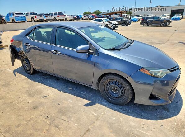 2T1BURHE3JC072397 2018 TOYOTA COROLLA Gray Delantero derecho