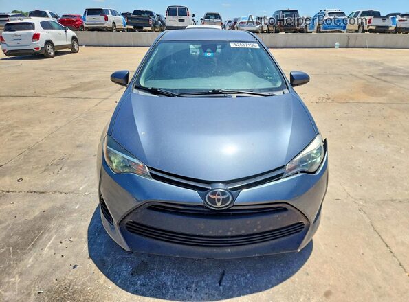 2T1BURHE3JC072397 2018 TOYOTA COROLLA Gray Vista frontal